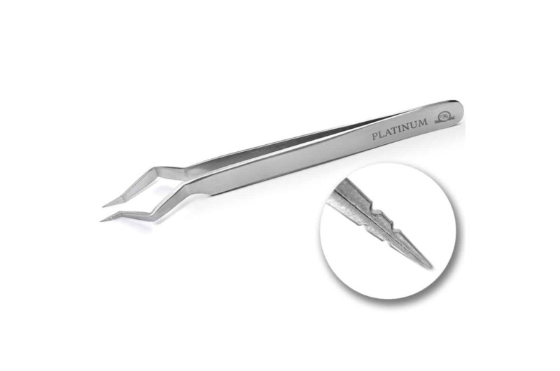 Pinza recta PLATINUM RHOMBUS