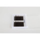Abanicos prefabricados para extensiones de pestañas FOX color marrón oscuro Curvaturas C 0,07 8–13 mm PLATINUM