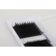 Abanicos prefabricados para extensiones de pestañas FOX negros Curvaturas C 0,07 8–13 mm PLATINUM