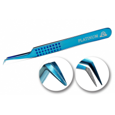 Pinza para extensiones de pestañas ET 45 PLATINUM  láser