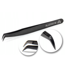 Pinza para pestañas PLATINUM Black LAZER