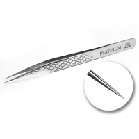 Pinza para pestañas PLATINUM recta Diamond delfín