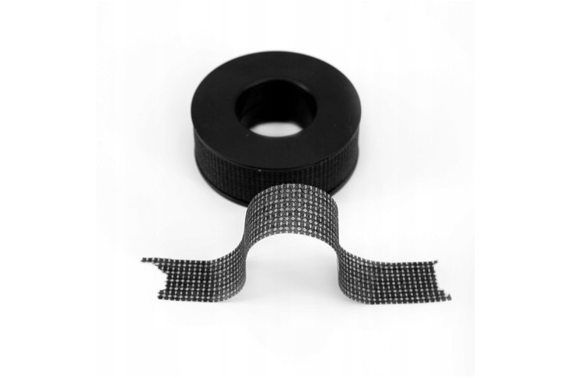 Cinta perforada negro de papel y gel PLATINUM