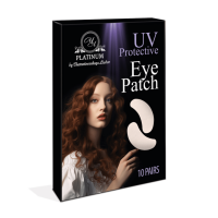 Parche de gel negro, 10 pares