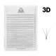 Abanicos para extensiones de pestañas PLATINUM 320 uds. C / 0.07 / 4D / MIX 7–14 mm