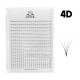 Abanicos para extensiones de pestañas PLATINUM 320 uds. C / 0.07 / 4D / MIX 7–14 mm