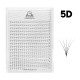 Abanicos para extensiones de pestañas PLATINUM 320 uds. C / 0.07 / 4D / MIX 7–14 mm