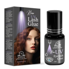 Pegamento UV para extensiones de pestañas gris