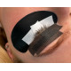 Cinta perforada negro de papel y gel PLATINUM