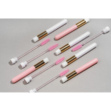 Brocha para espuma (para limpieza de pestañas y cejas) negro