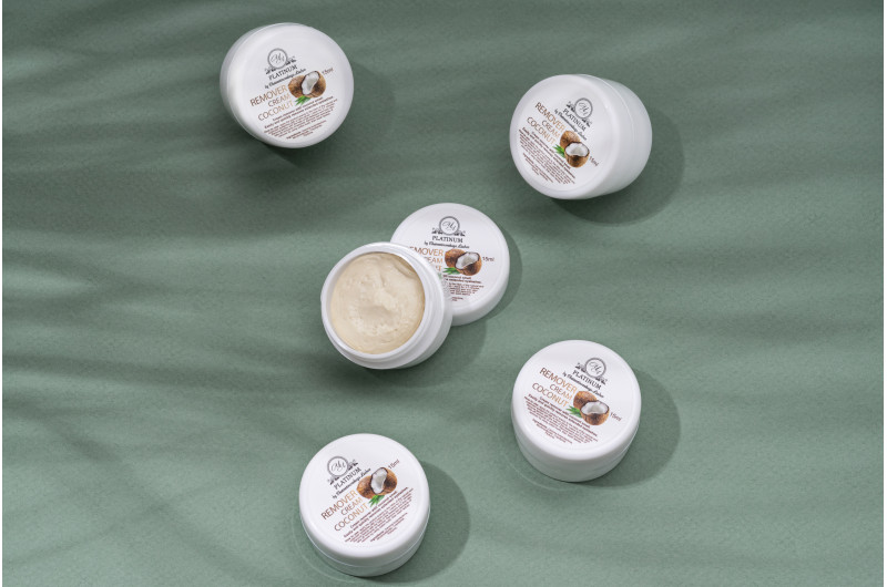 Removedor en crema para extensiones de pestañas PLATINUM “Coco” 15 ml