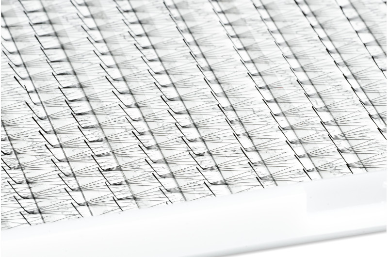 Abanicos para extensiones de pestañas PLATINUM 320 uds. L / 0.07 / 4D / MIX 7–14 mm