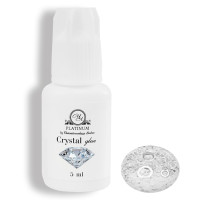 Pegamento para extensiones de pestañas Crystal PLATINUM 5 ml