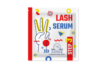 Loción nutritiva en sachet para laminado de pestañas y cejas – STEP 3 PLATINUM