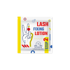 Loción fijadora en sachet para laminado de pestañas y cejas – STEP 2 PLATINUM