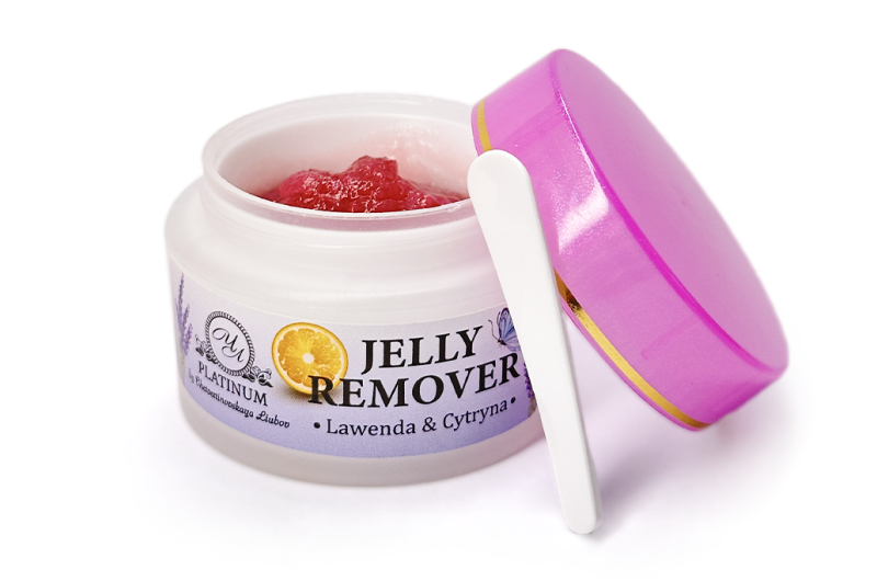 Removedor en gel para extensiones de pestañas PLATINUM lavanda-limón 15ml