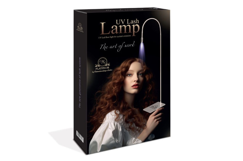 Lámpara UV para extensiones de pestañas PLATINUM negro