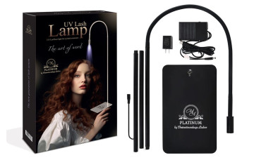 Lámpara UV para extensiones de pestañas PLATINUM negro