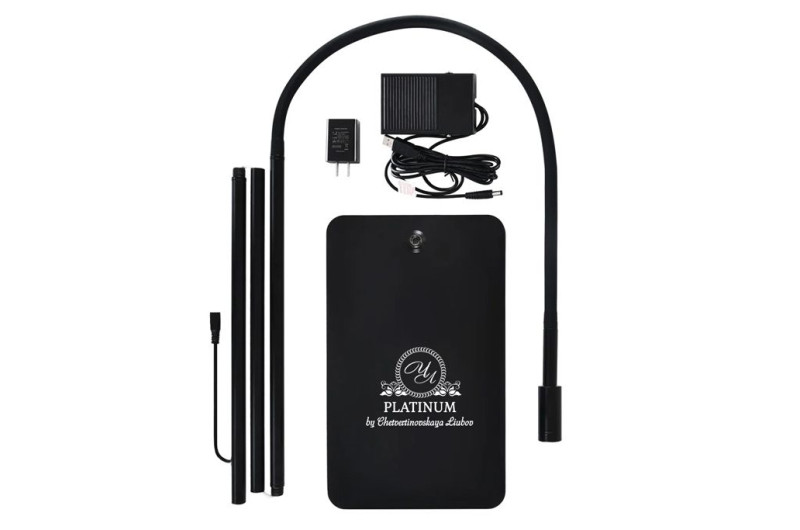 Lámpara UV para extensiones de pestañas PLATINUM negro