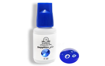 Pegamento para extensiones de pestañas Sapphire PLATINUM 5 ml