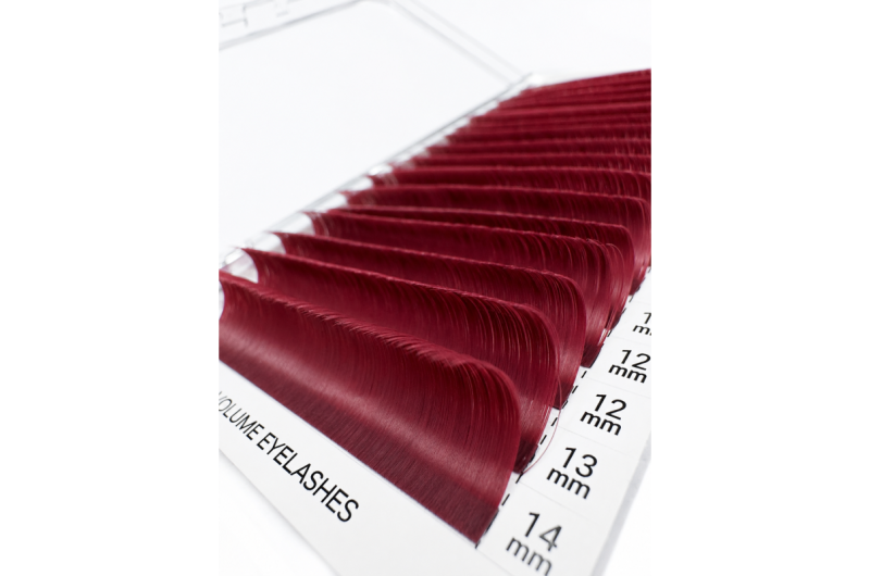 Eyelash Extensions Brown PLATINUM 20 lines Сurl СC 0.07 6-14mm NEW