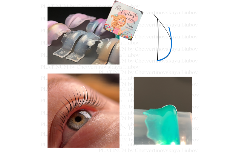 Moldes para lifting de pestañas FACE PLATINUM