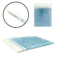 Cepillos macro con purpurina (50 uds) – azul claro