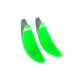 RODILLOS DE SILICONA NEON (4 PARES) PLATINUM