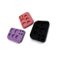 Paleta grande de silicona para mezclar, color negro