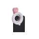 Lente macro con luz LED PLATINUM – rosa