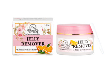 Removedor en gel para extensiones de pestañas PLATINUM rosa-naranja 15ml