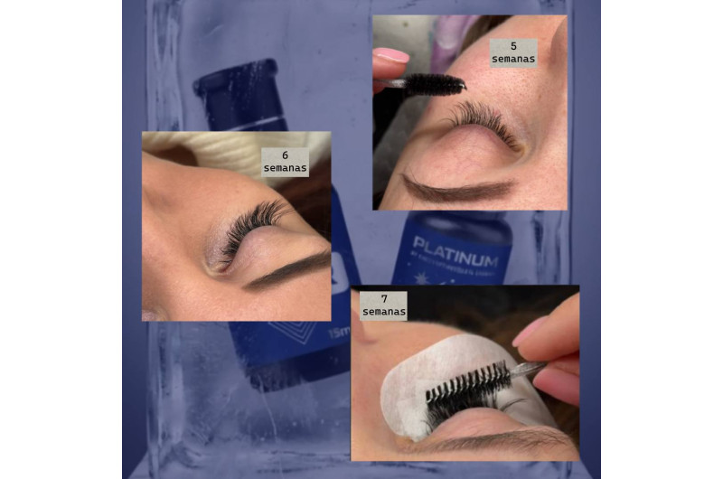 Set PLATINUM: Pegamento para extensiones de pestañas Dream 5 ml + Primer-Bonder 15 ml