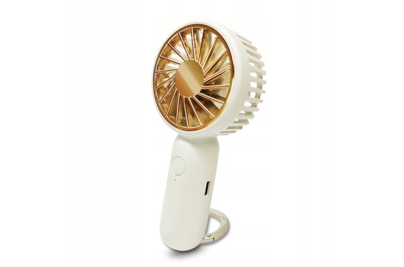 Mini secador para pestañas blanco
