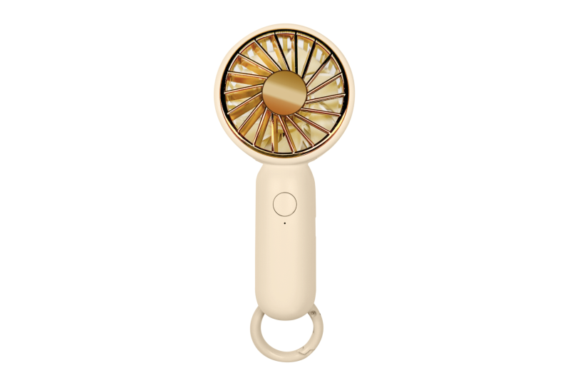 Mini secador para pestañas blanco