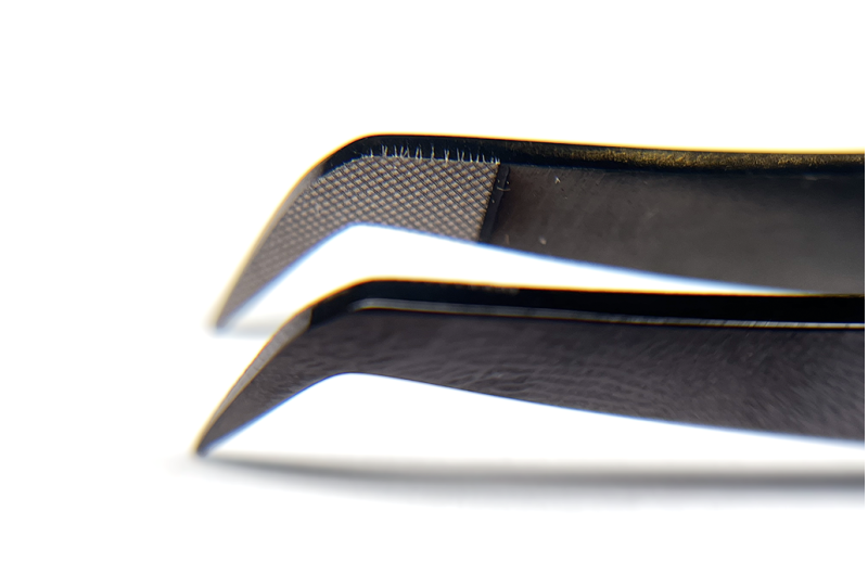 Pinza para pestañas PLATINUM Black LAZER
