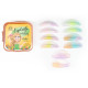 Moldes de silicona para laminación de pestañas PLATINUM – juego de 5 pares