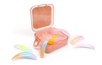 Moldes de silicona para laminación de pestañas PLATINUM – juego de 5 pares