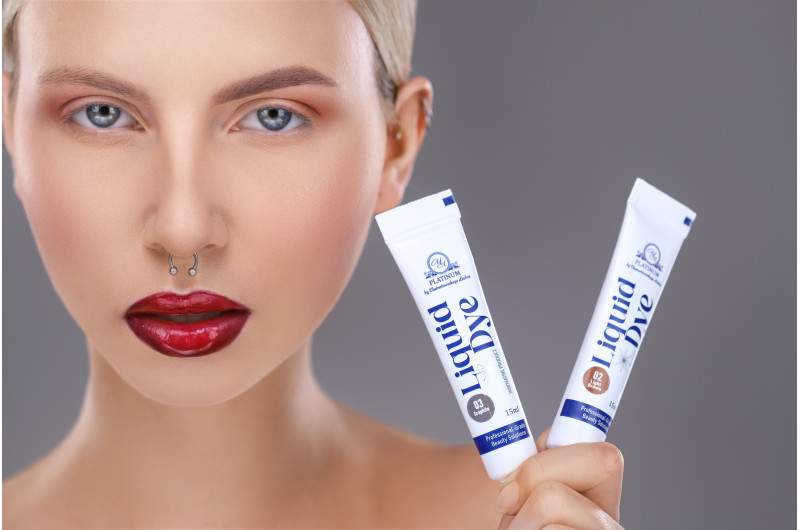 Tinte líquido para cejas PLATINUM 05 Rojo