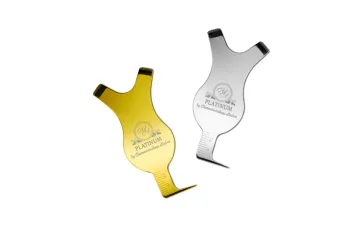 Aplicador metálico para laminación PLATINUM – dorado