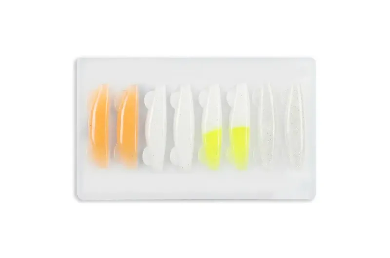 MOLDES DE SILICONA PARA LAMINACIÓN DE PESTAÑAS PANDA — 4 PARES PLATINUM