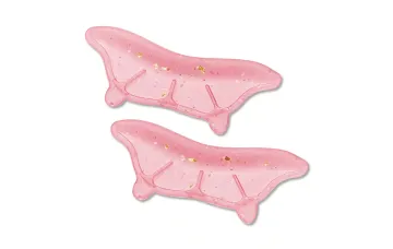SILICONAS PARA PESTAÑAS INFERIORES BUTTERFLY PLATINUM — 1 PAR