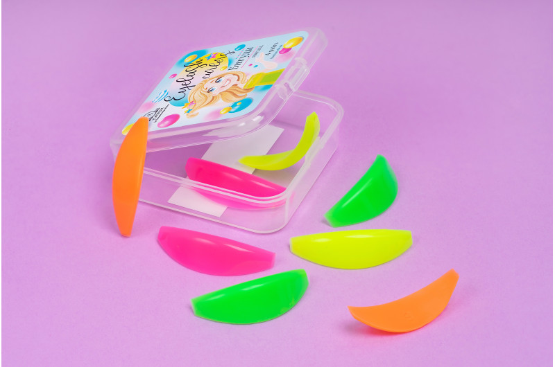RODILLOS DE SILICONA NEON (4 PARES) PLATINUM