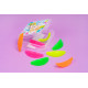 RODILLOS DE SILICONA NEON (4 PARES) PLATINUM