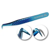 Pinza para extensiones de pestañas plasma Diamond Lazer