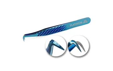 Pinza para extensiones de pestañas plasma Diamond Lazer