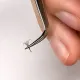 Tweezer PLATINUM mini silver