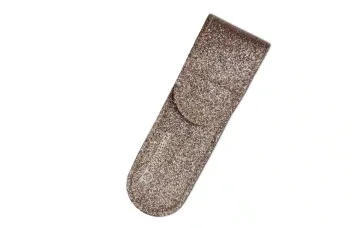 Estuche para 2 pinzas, con purpurina, multicolor