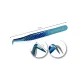Tweezers for eyelash extensions plasma Diamond Lazer