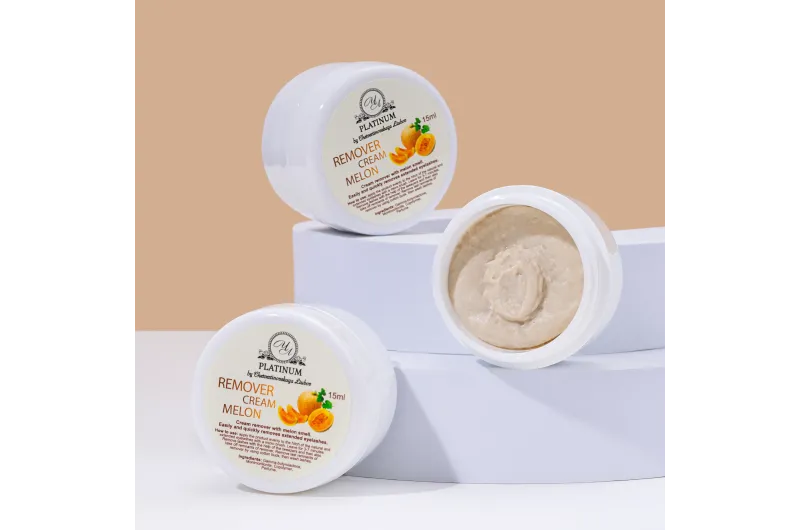 Crema removedora para extensiones de pestañas PLATINUM "Melón" 15 ml