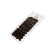 Pestañas para extensiones marrón oscuro PLATINUM В 0.07, mix 5–7 mm – 20 líneas